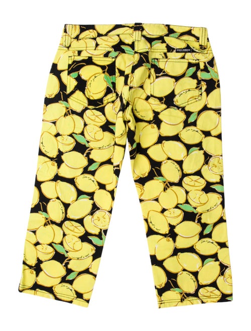 Dolce & Gabbana Paisley Print Straight Leg Pants