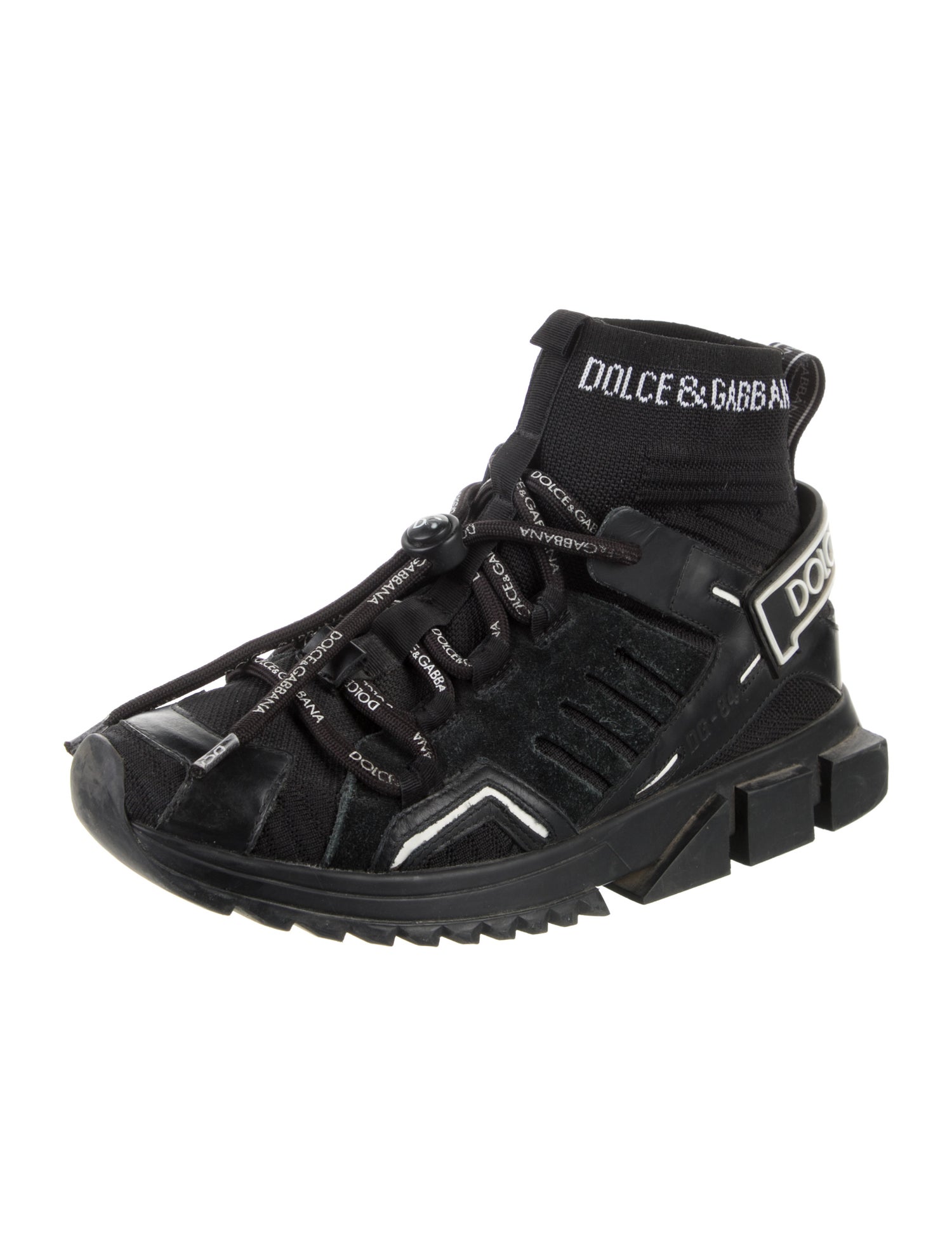 Dolce & Gabbana Printed Sock Sneakers