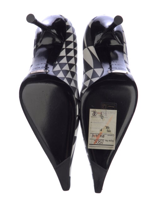 Dolce & Gabbana Leather Printed Pumps