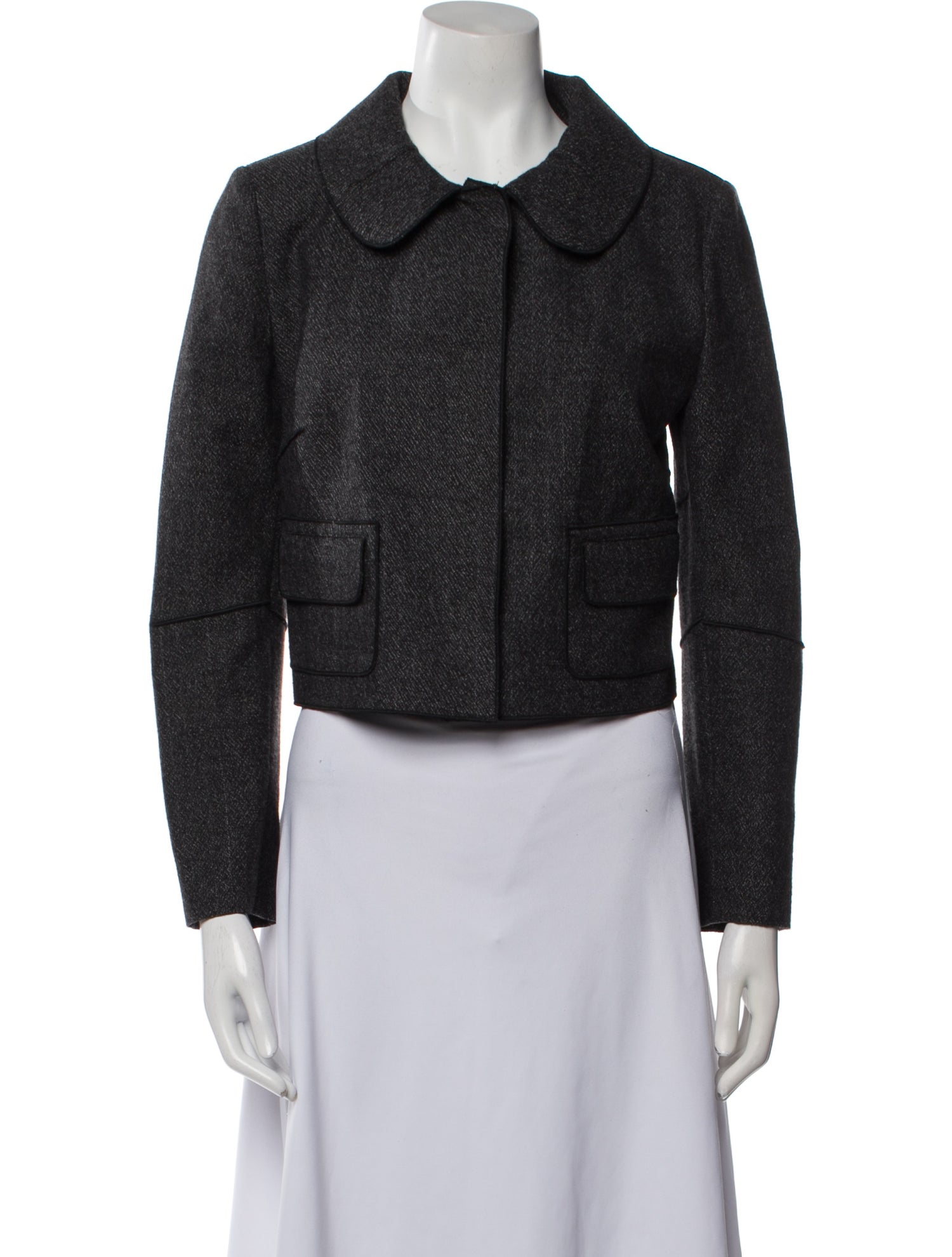 Dolce & Gabbana Wool Biker Jacket