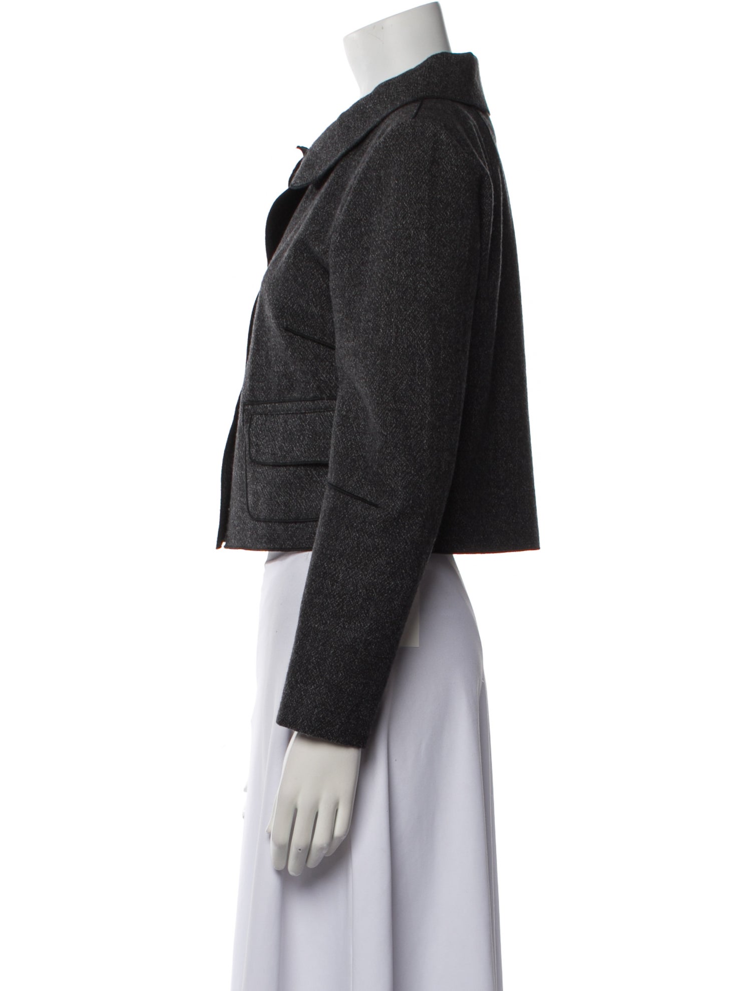 Dolce & Gabbana Wool Biker Jacket