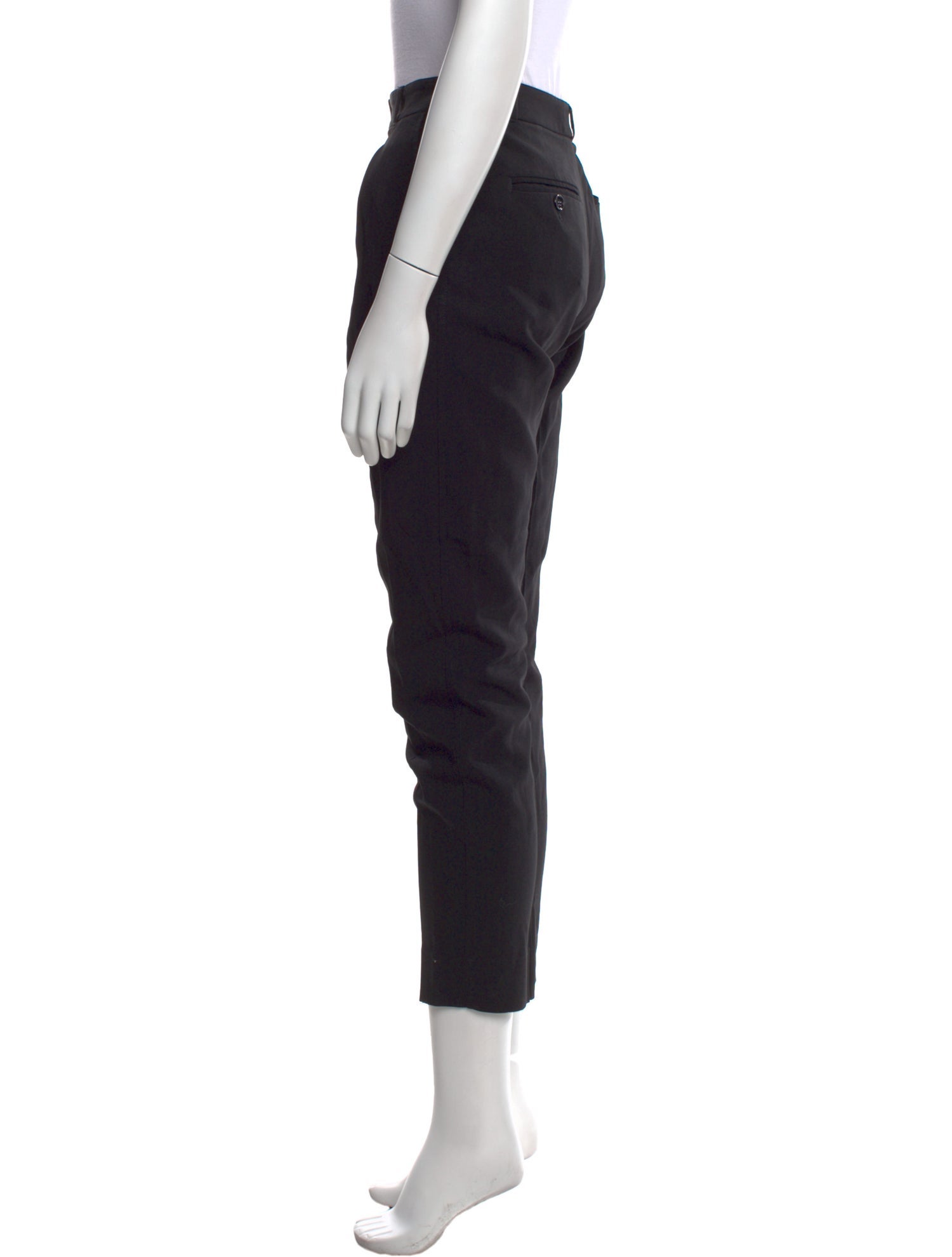 Dolce & Gabbana Virgin Wool Skinny Leg Pants