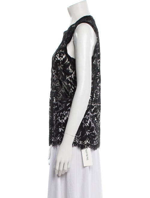 Dolce & Gabbana Lace Lace Pattern Top
