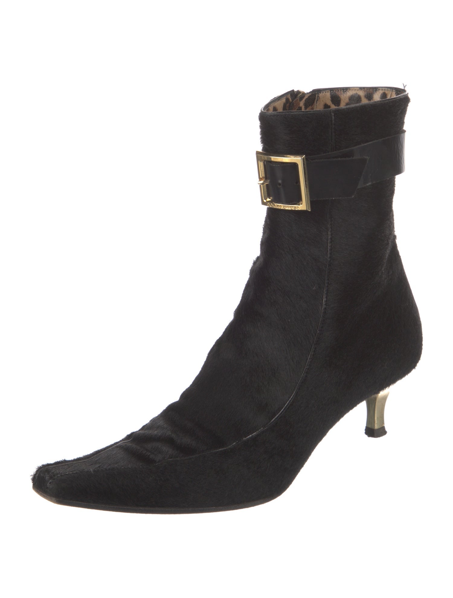 Dolce & Gabbana Ponyhair Boots