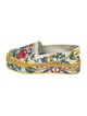 Dolce & Gabbana Majolica Print Canvas Espadrilles