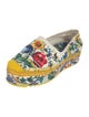 Dolce & Gabbana Majolica Print Canvas Espadrilles