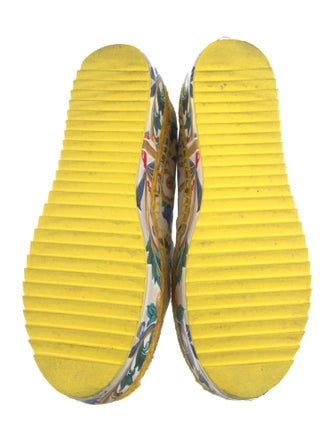 Dolce & Gabbana Majolica Print Canvas Espadrilles