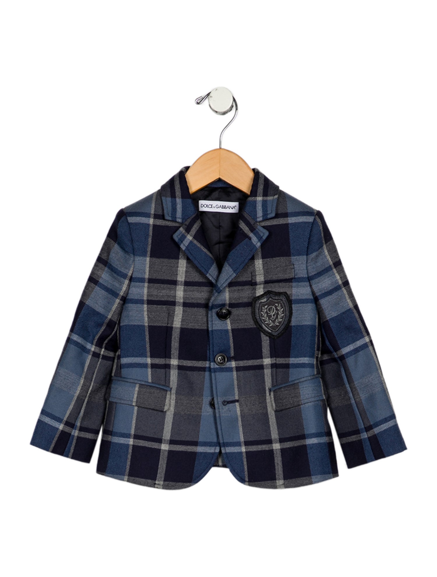 Dolce & Gabbana Toddler Boys' Wool Patterned Blazer