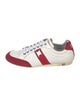 Dolce & Gabbana Leather Colorblock Pattern Sneakers