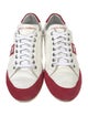 Dolce & Gabbana Leather Colorblock Pattern Sneakers