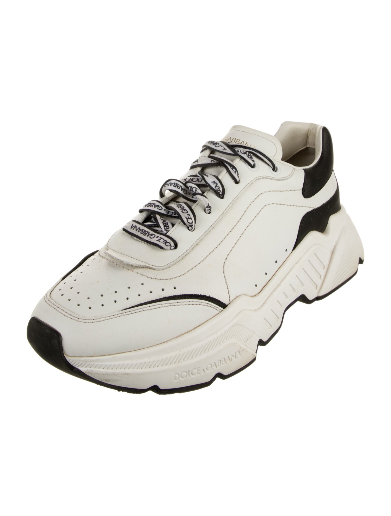 Dolce & Gabbana Leather Athletic Sneakers