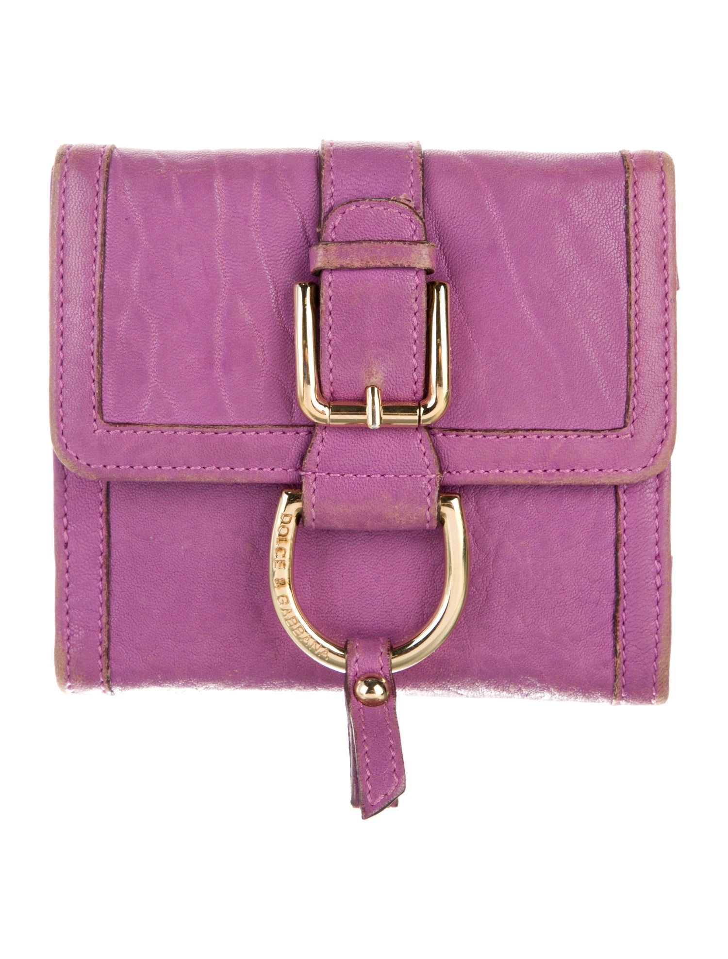 Dolce & Gabbana Leather Compact Wallet