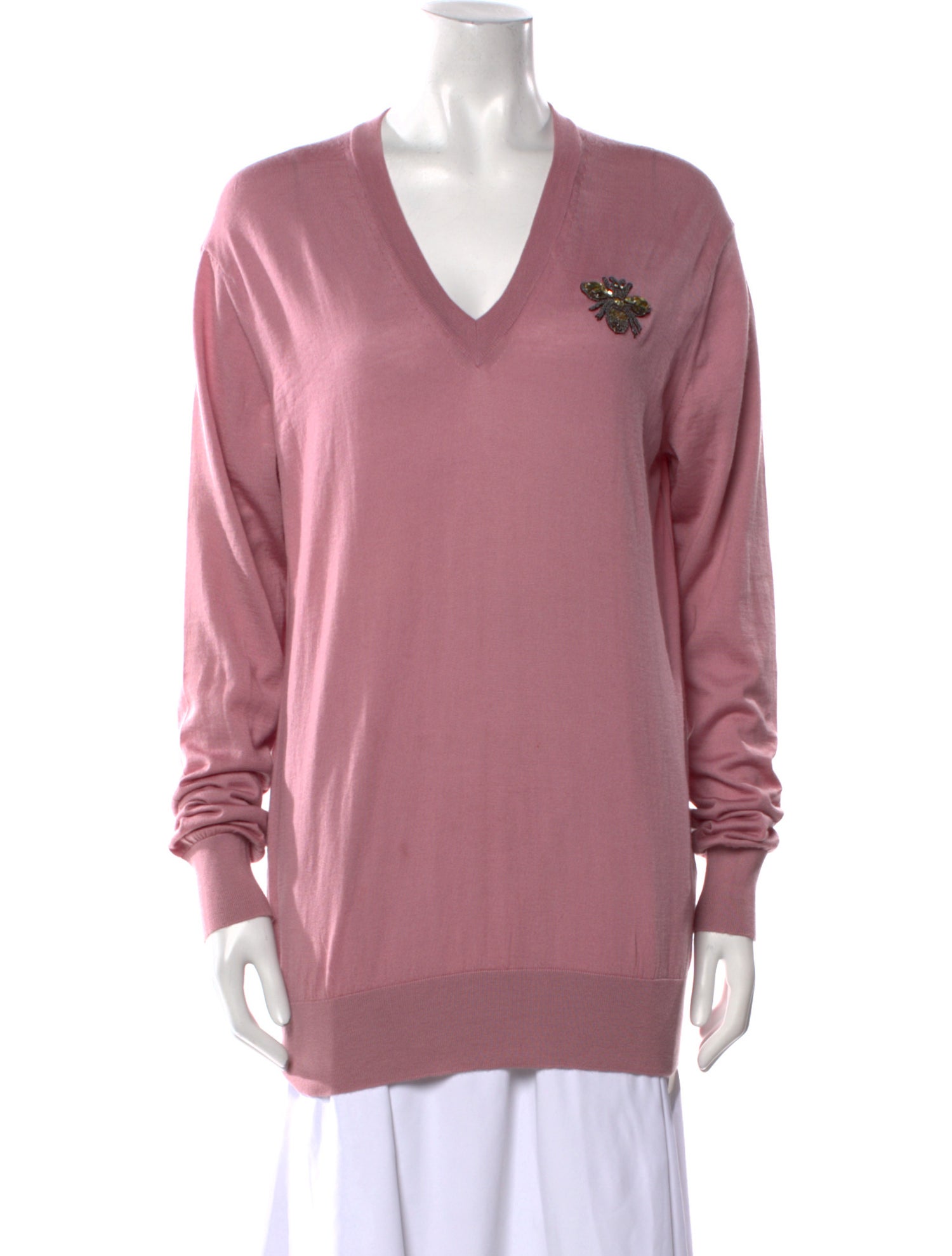 Dolce & Gabbana Cashmere V-Neck Sweater
