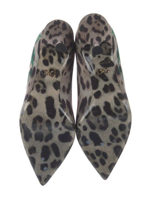 Dolce & Gabbana Neoprene Floral Print Sock Boots