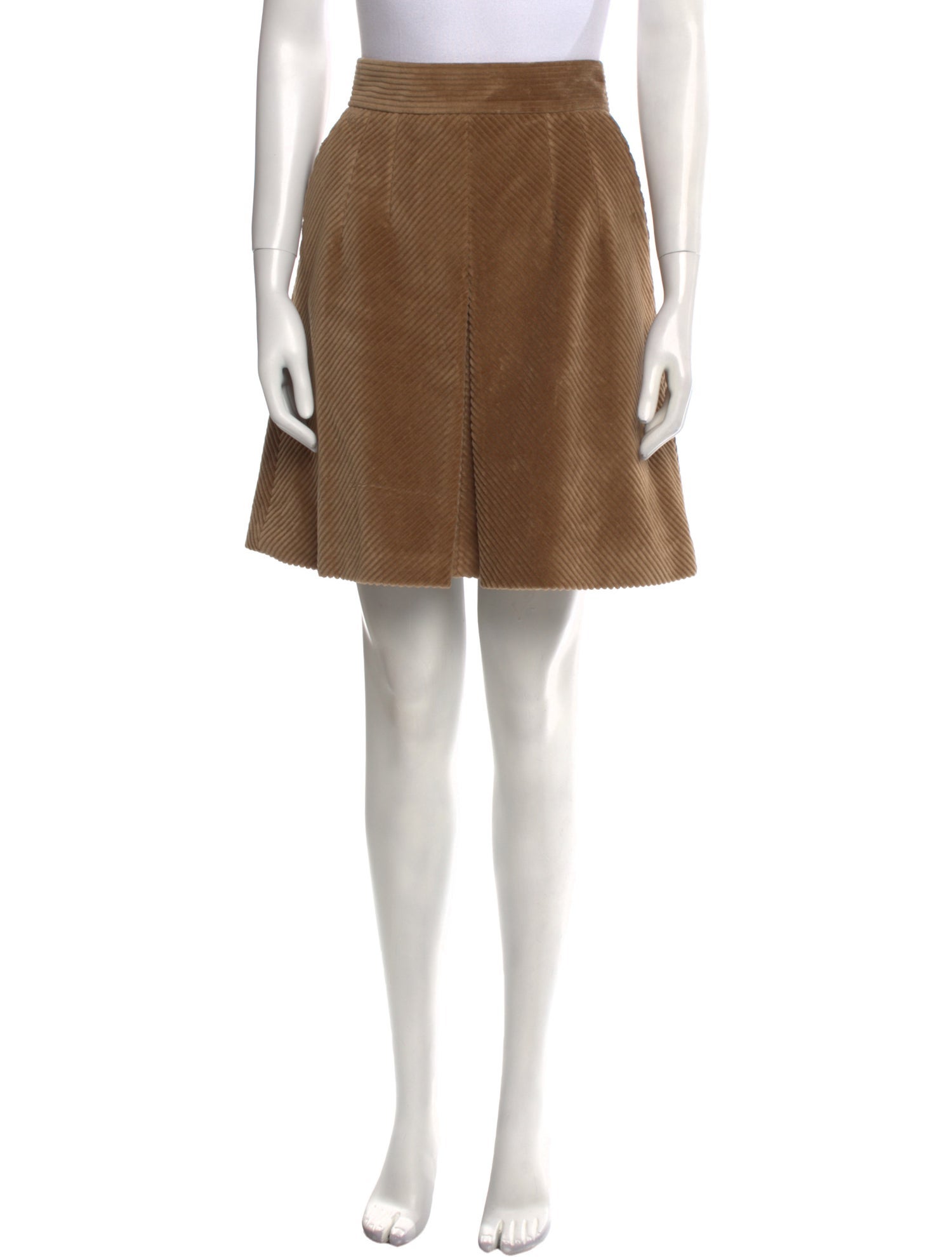 Dolce & Gabbana Pleated Accents Knee-Length Skirt w/ Tags