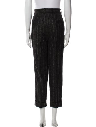 Dolce & Gabbana Alpaca Straight Leg Pants