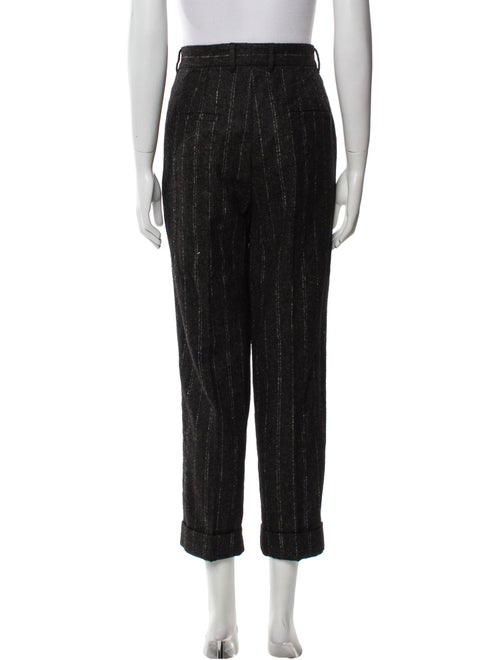 Dolce & Gabbana Alpaca Straight Leg Pants