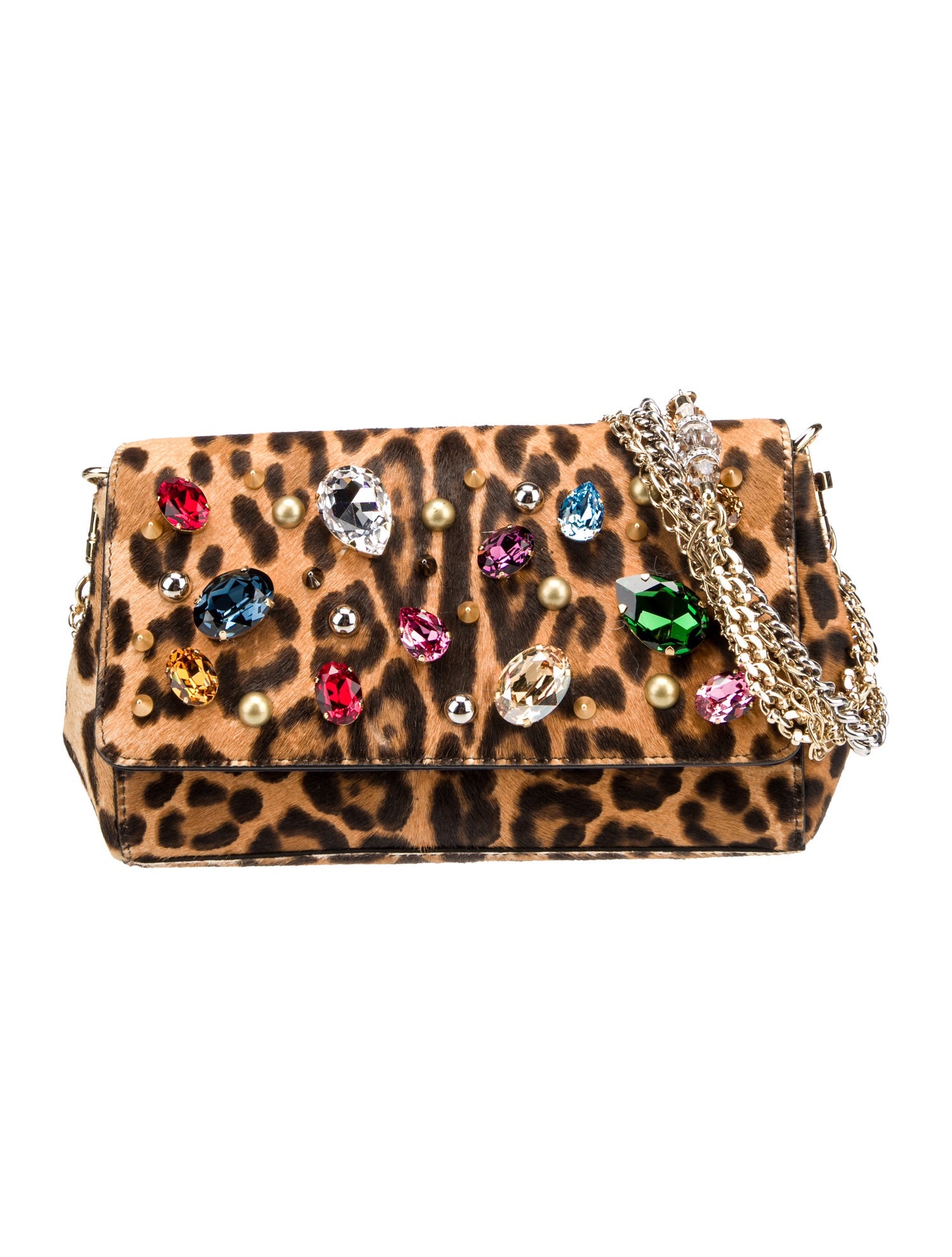 Dolce & Gabbana Ponyhair Crossbody Bag