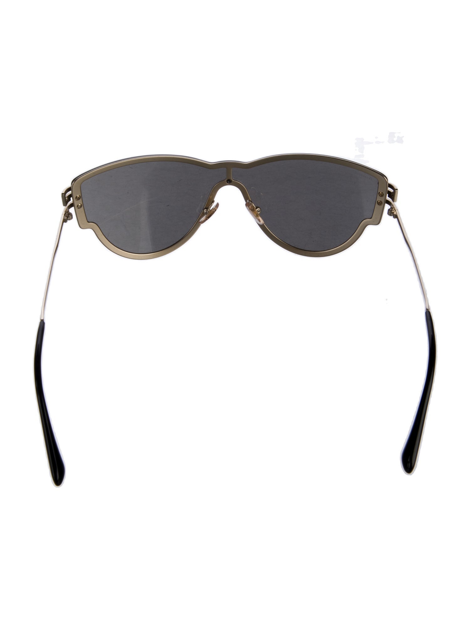 Versace Shield Tinted Sunglasses