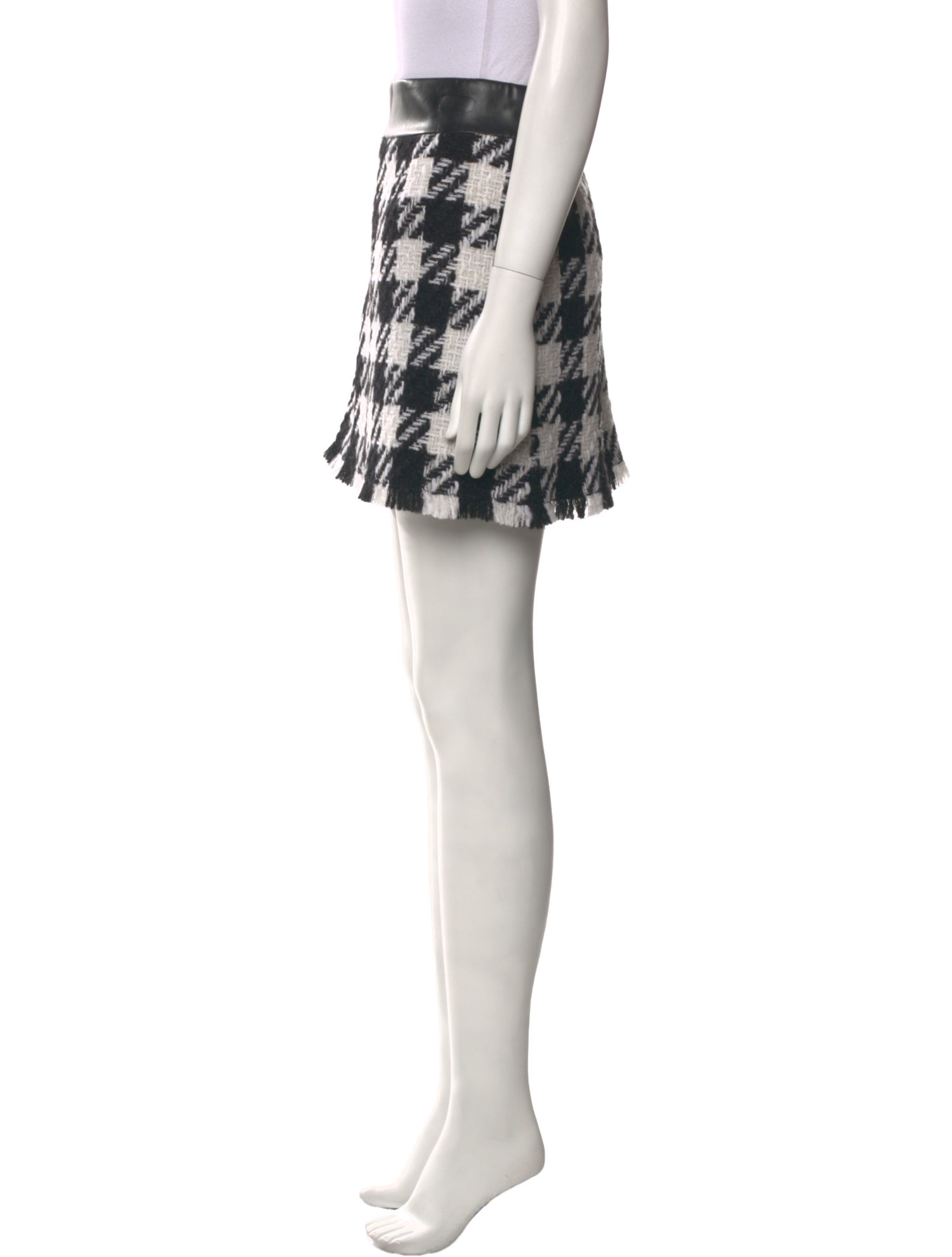 Dolce & Gabbana Wool Mini Skirt