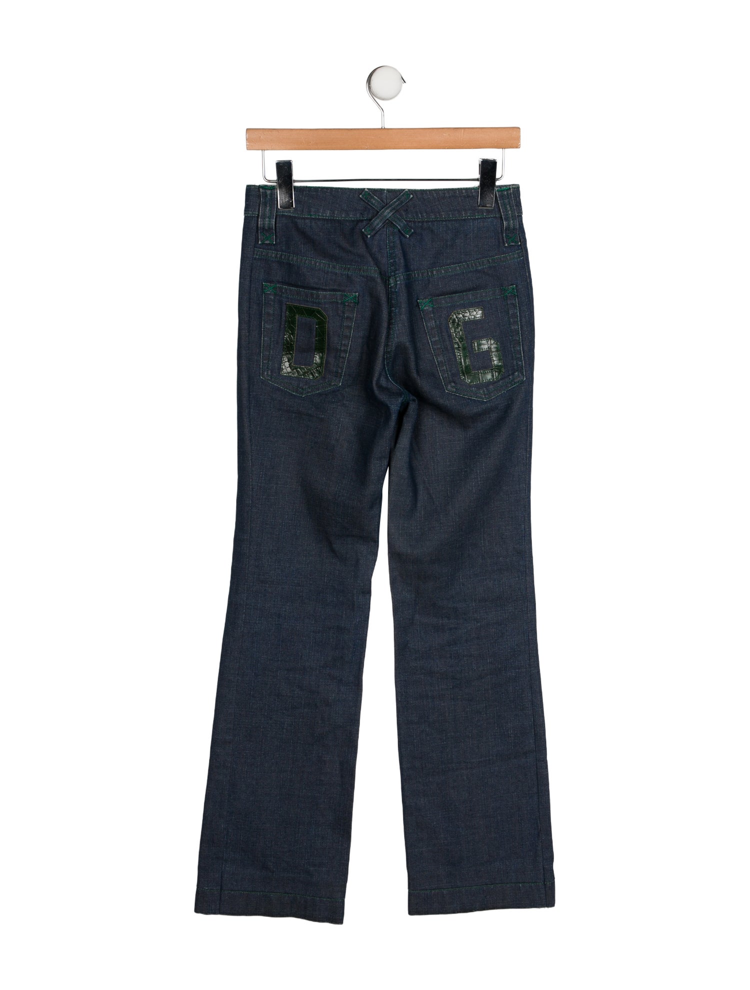 Dolce & Gabbana Mid-Rise Straight Leg Jeans