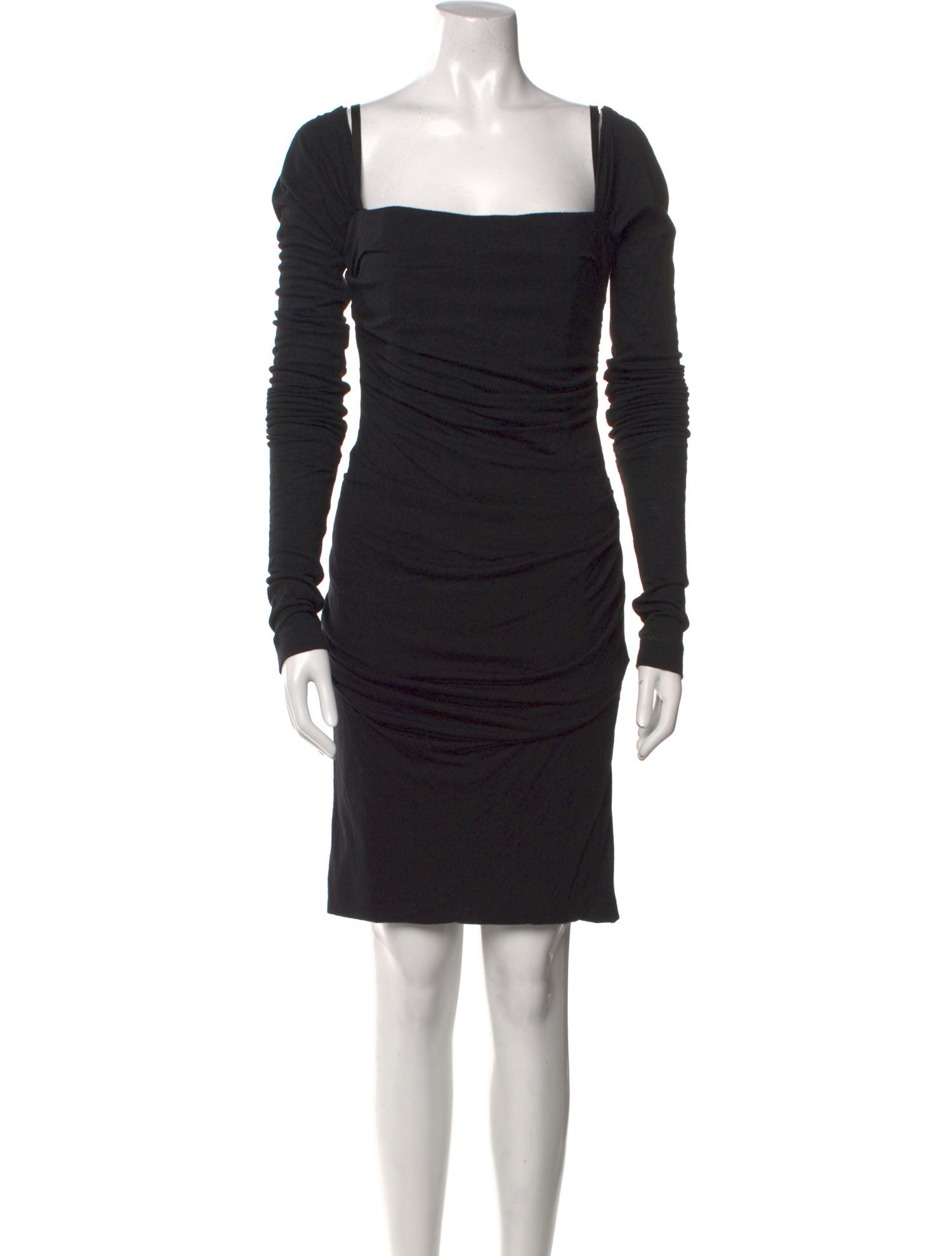 Dolce & Gabbana Square Neckline Mini Dress