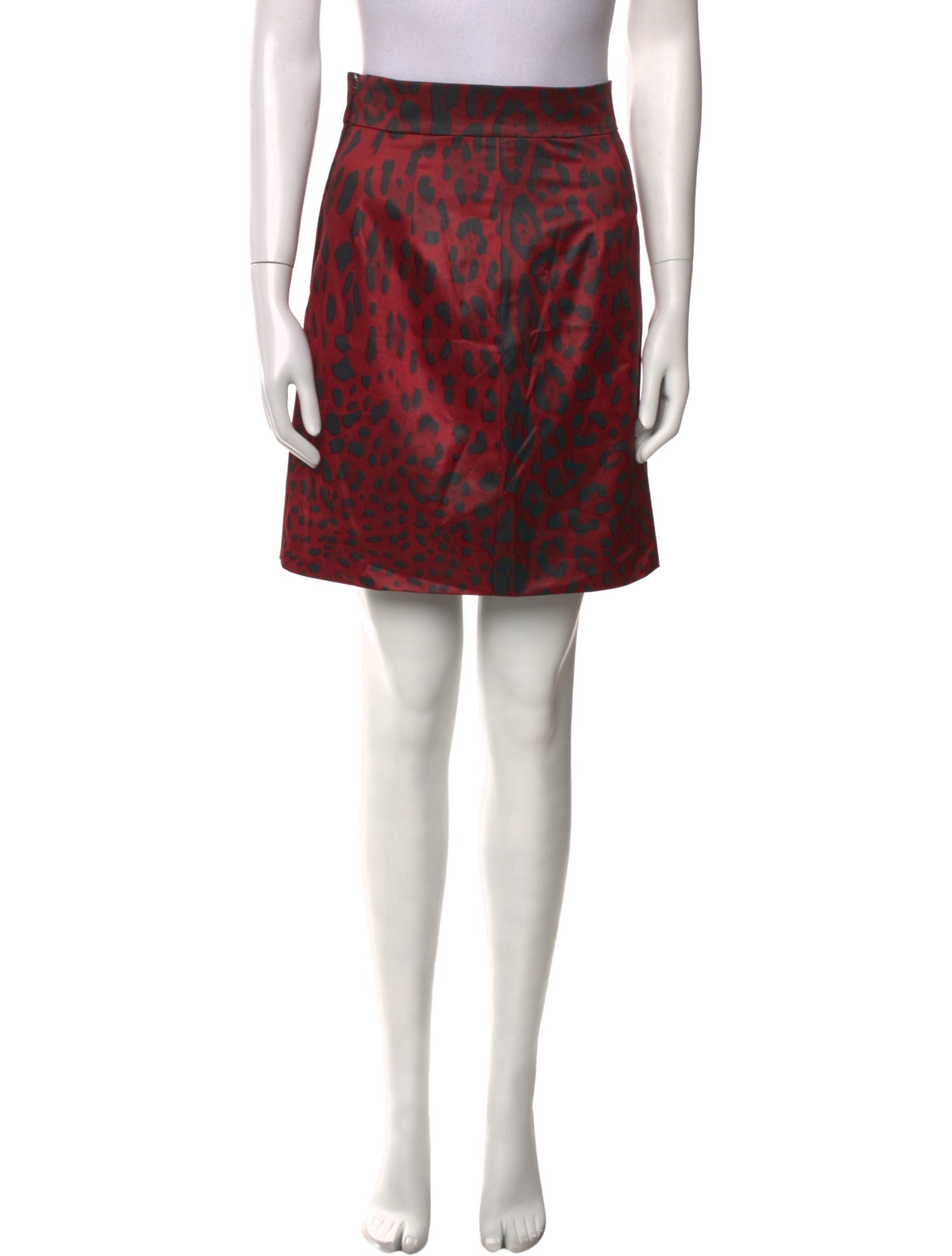 Dolce & Gabbana Animal Print Mini Skirt w/ Tags
