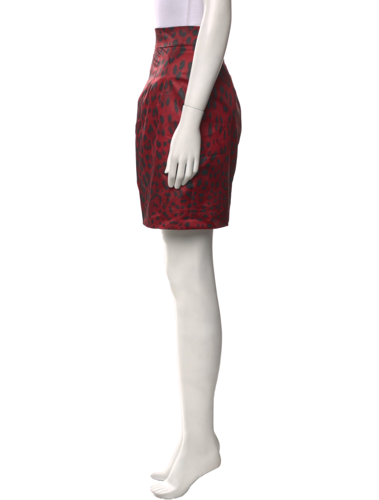 Dolce & Gabbana Animal Print Mini Skirt w/ Tags