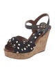 Dolce & Gabbana Polka Dot Print Slingback Sandals