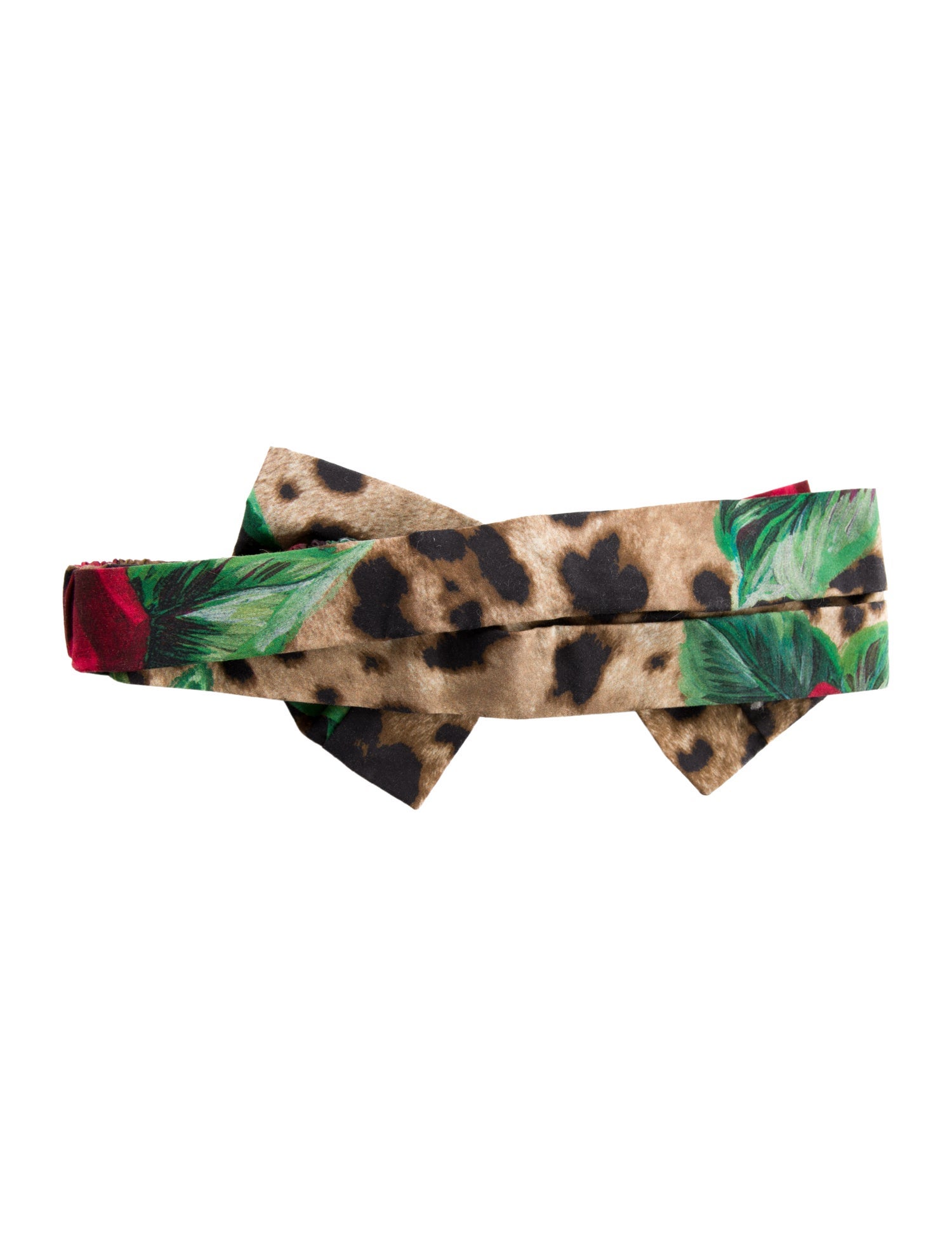 Dolce & Gabbana Printed Headband
