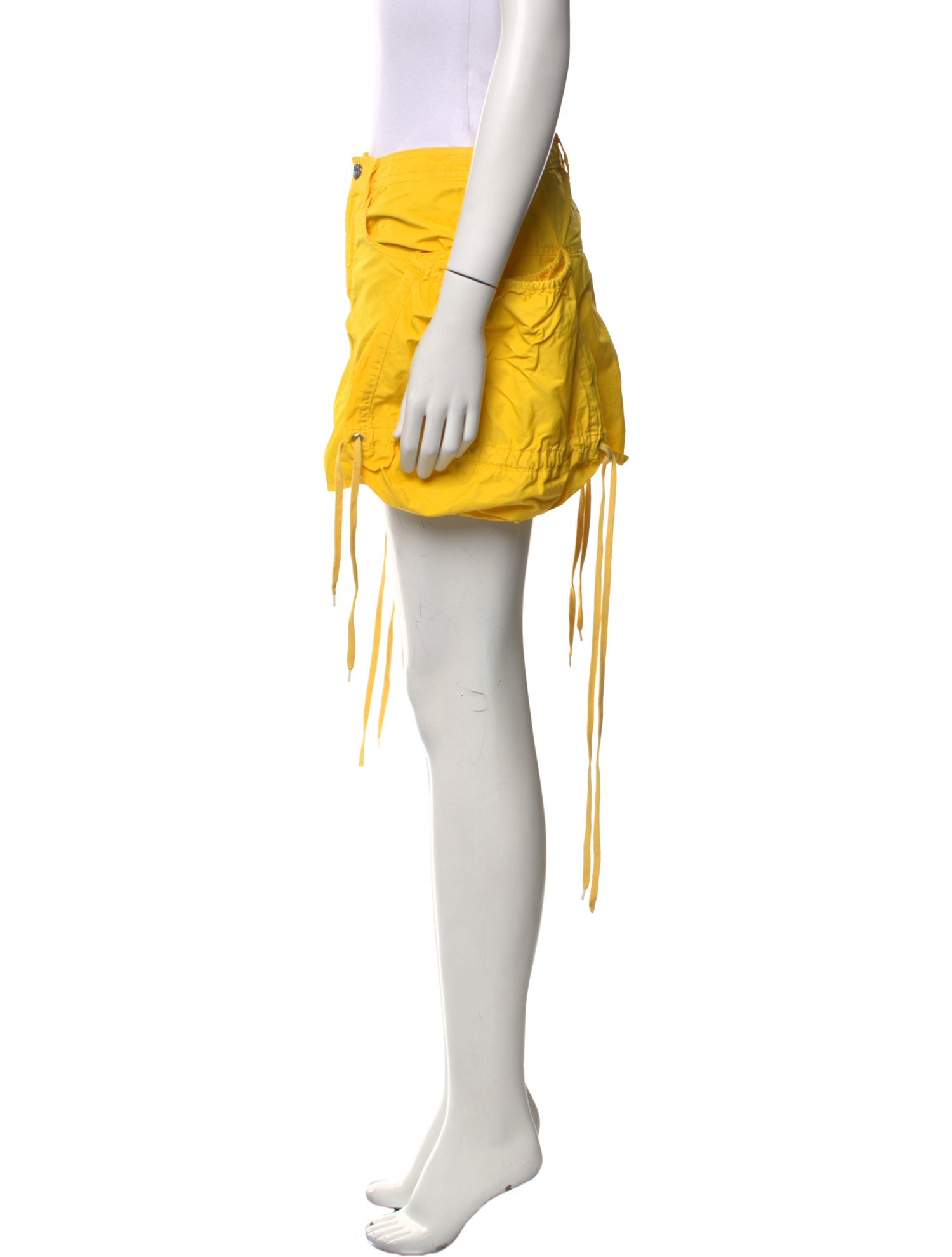 D&G Crochet Trim Knee-Length Skirt