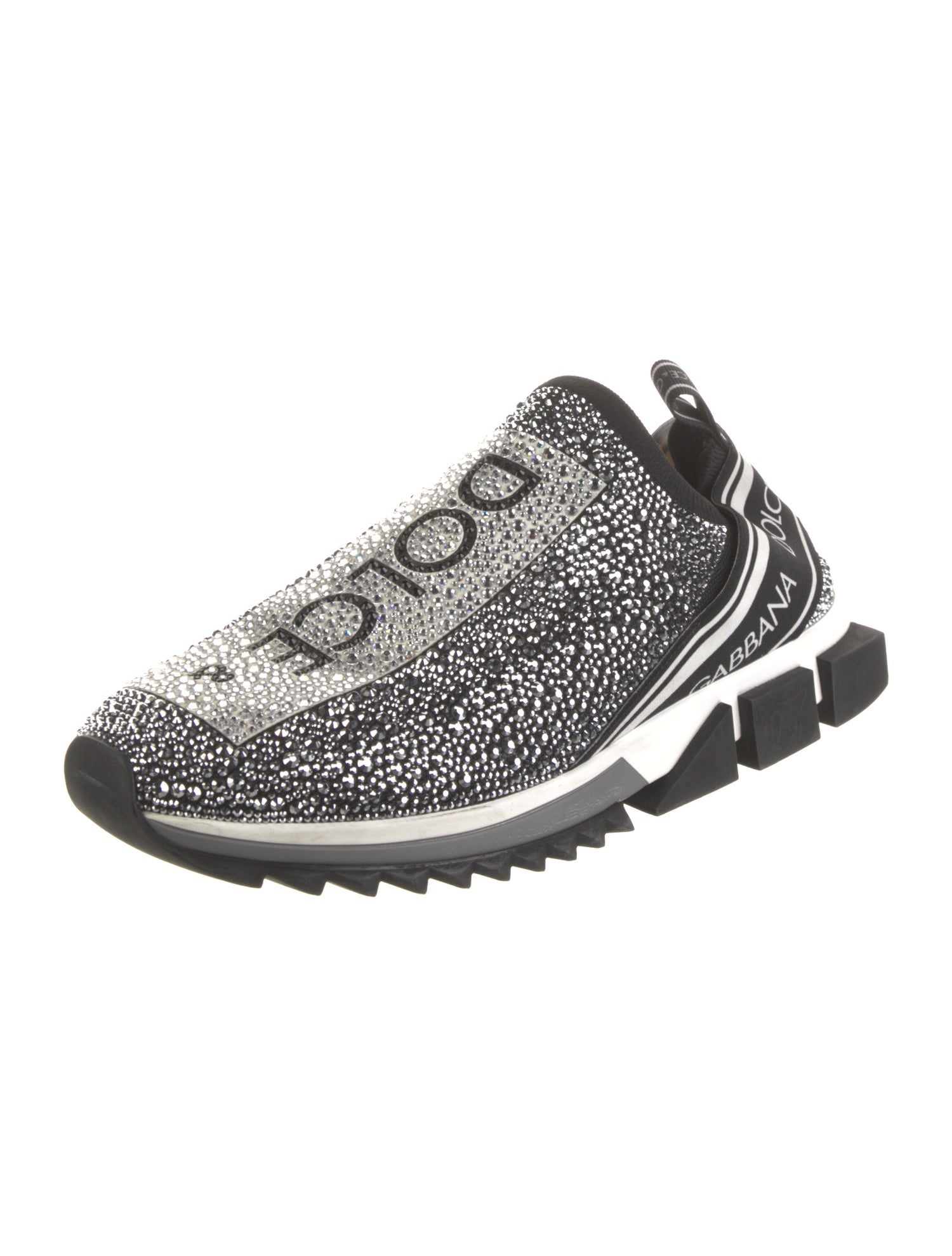 Dolce & Gabbana Crystal Printed Sneakers