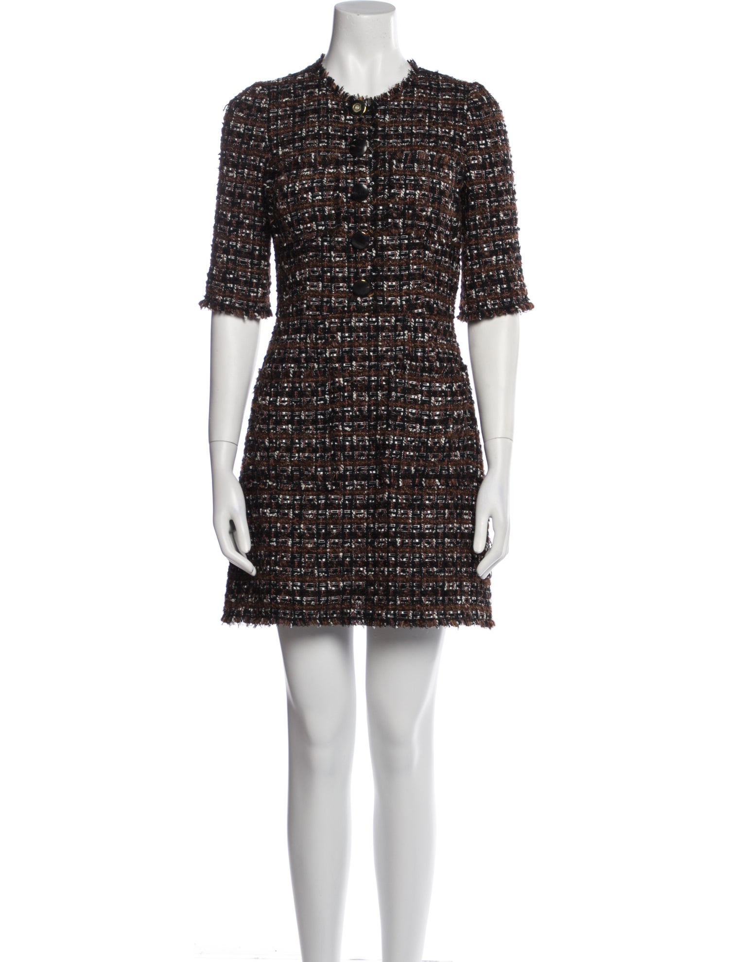 Dolce & Gabbana Printed Mini Dress