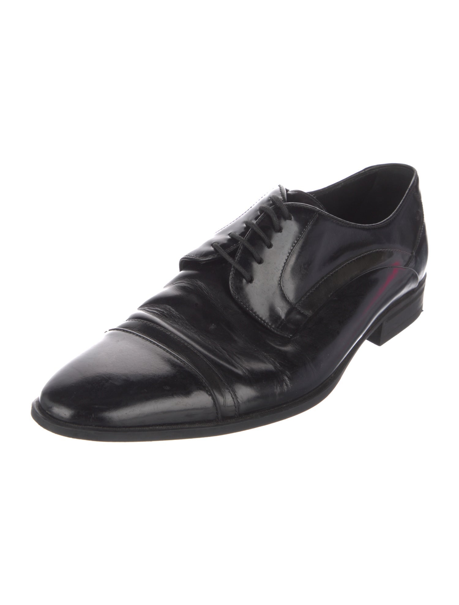 Dolce & Gabbana Leather Derby Shoes