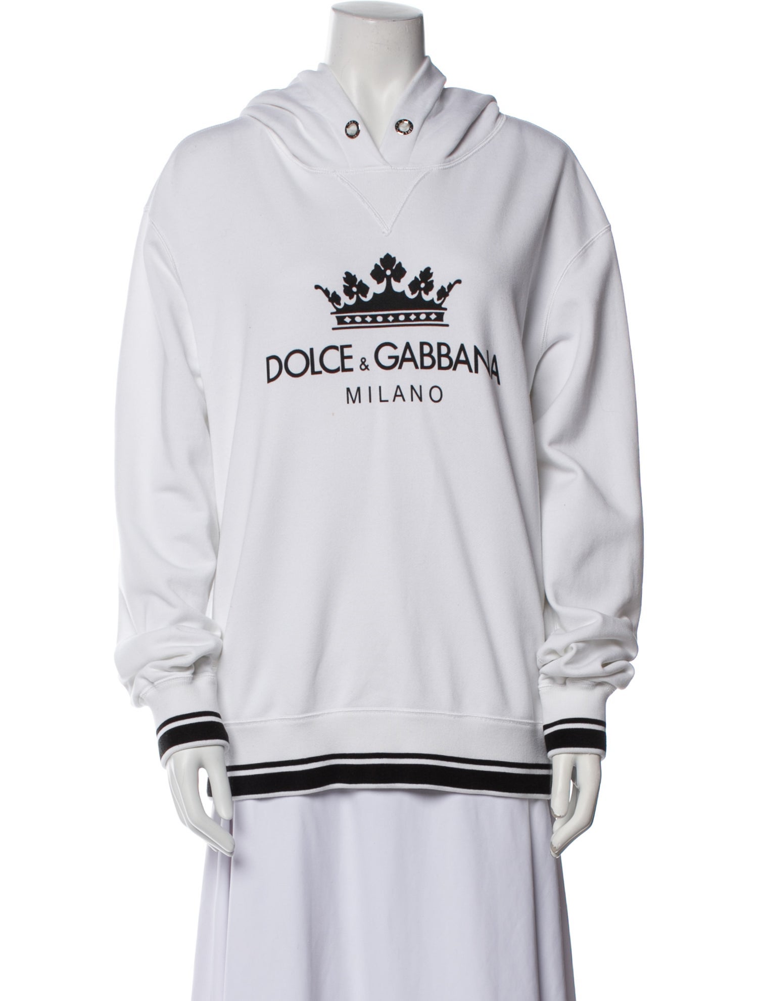 Dolce & Gabbana Graphic Print Crew Neck Sweatshirt