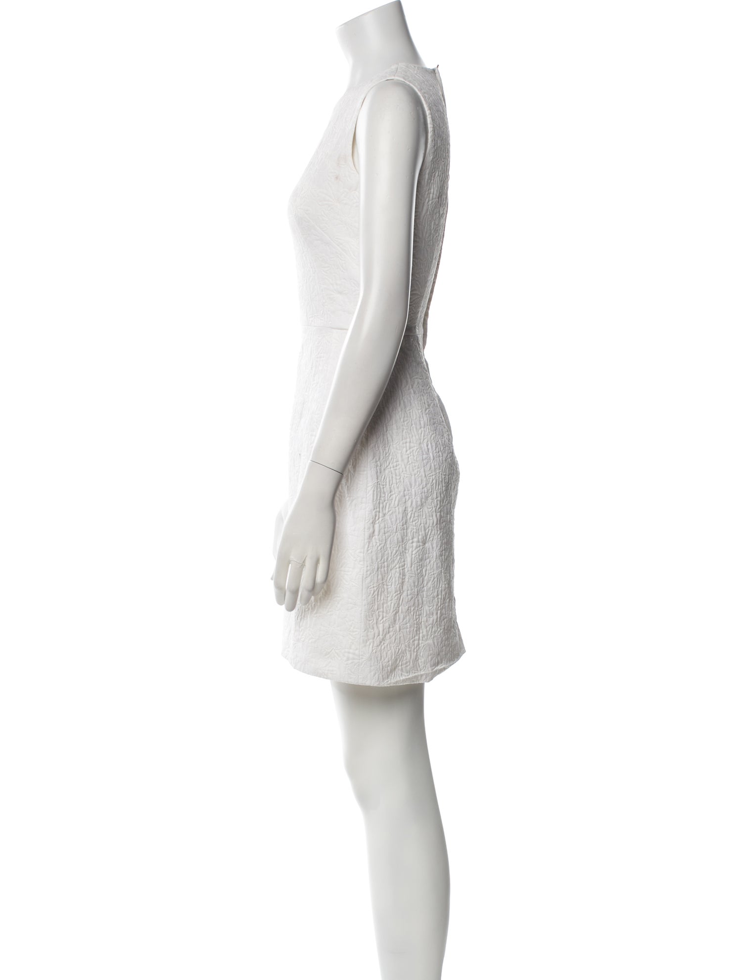 Dolce & Gabbana Crew Neck Mini Dress