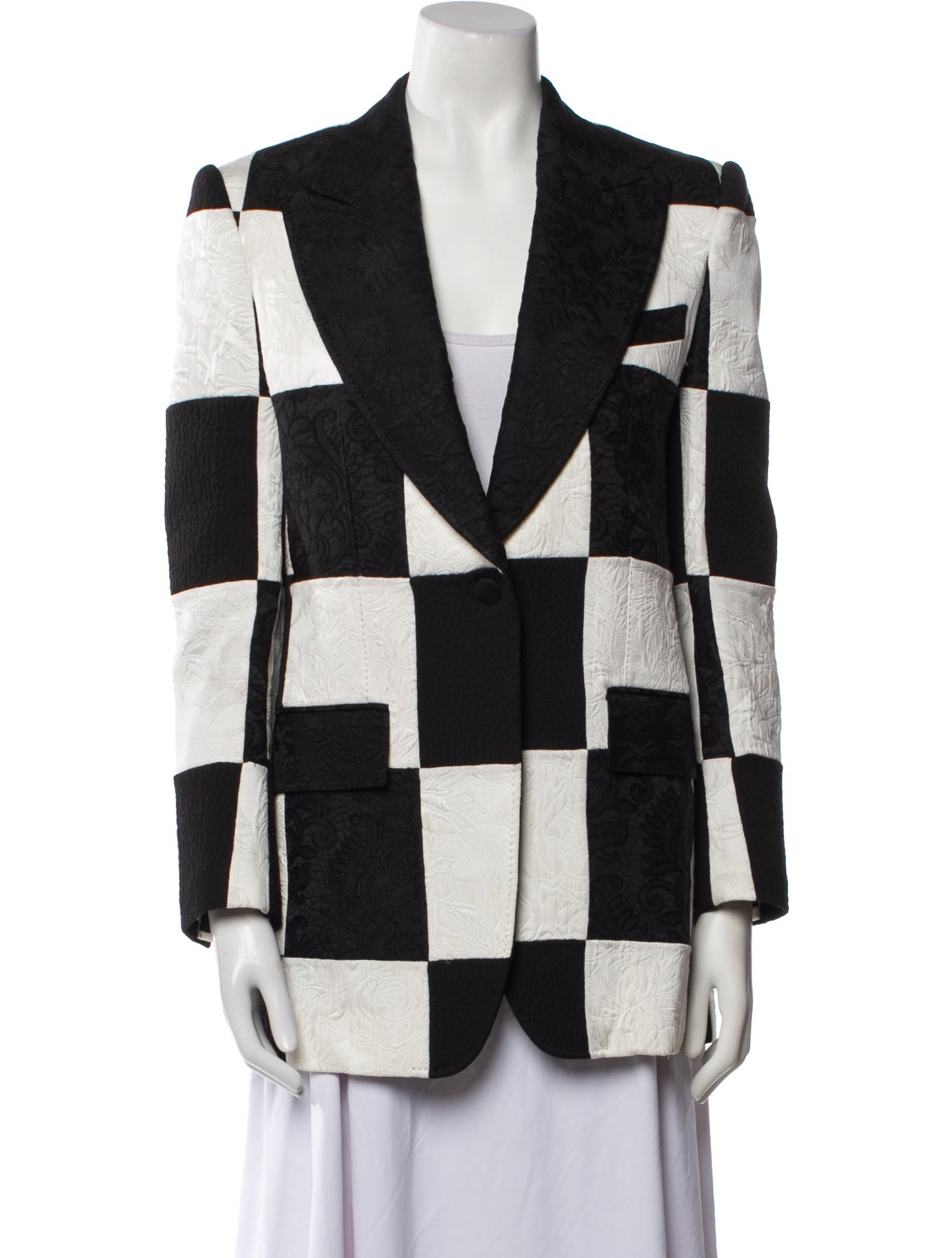 Dolce & Gabbana Striped Coat