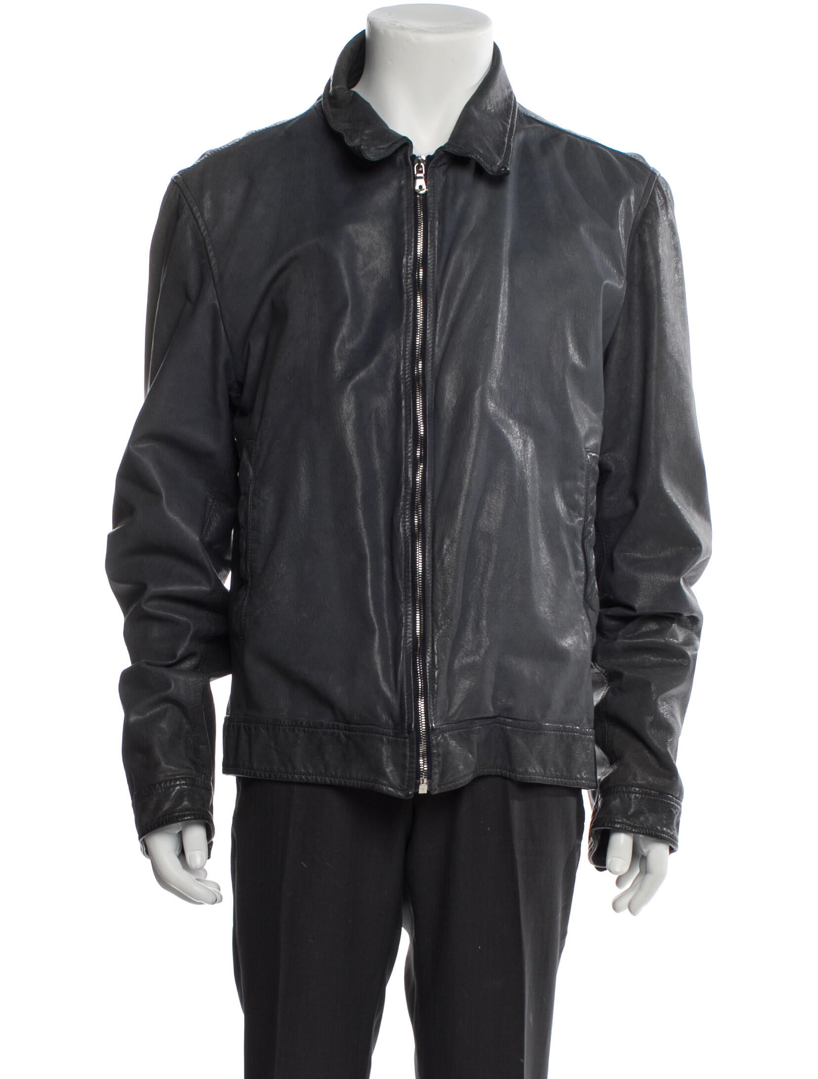 Dolce & Gabbana Lambskin Bomber Jacket