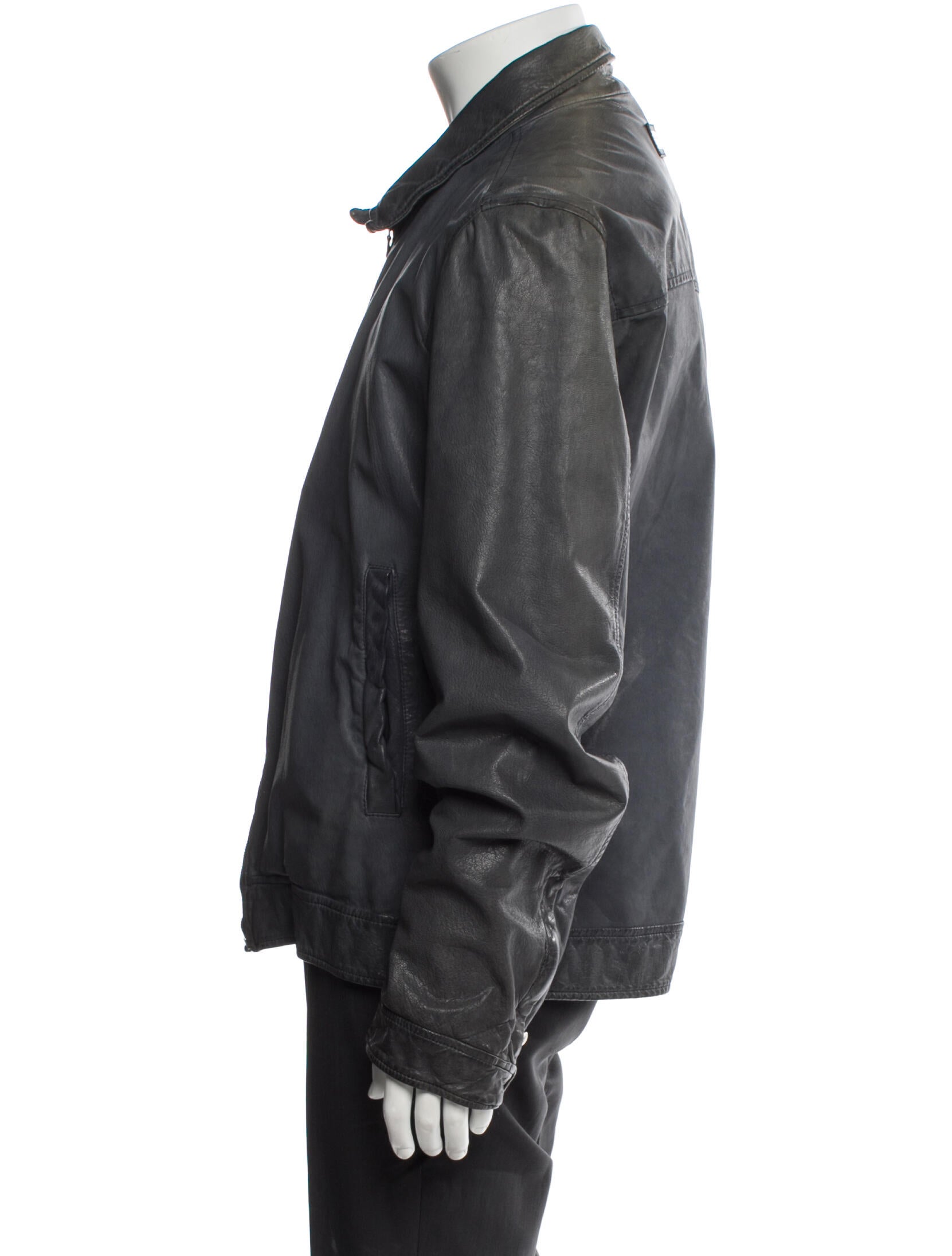 Dolce & Gabbana Lambskin Bomber Jacket