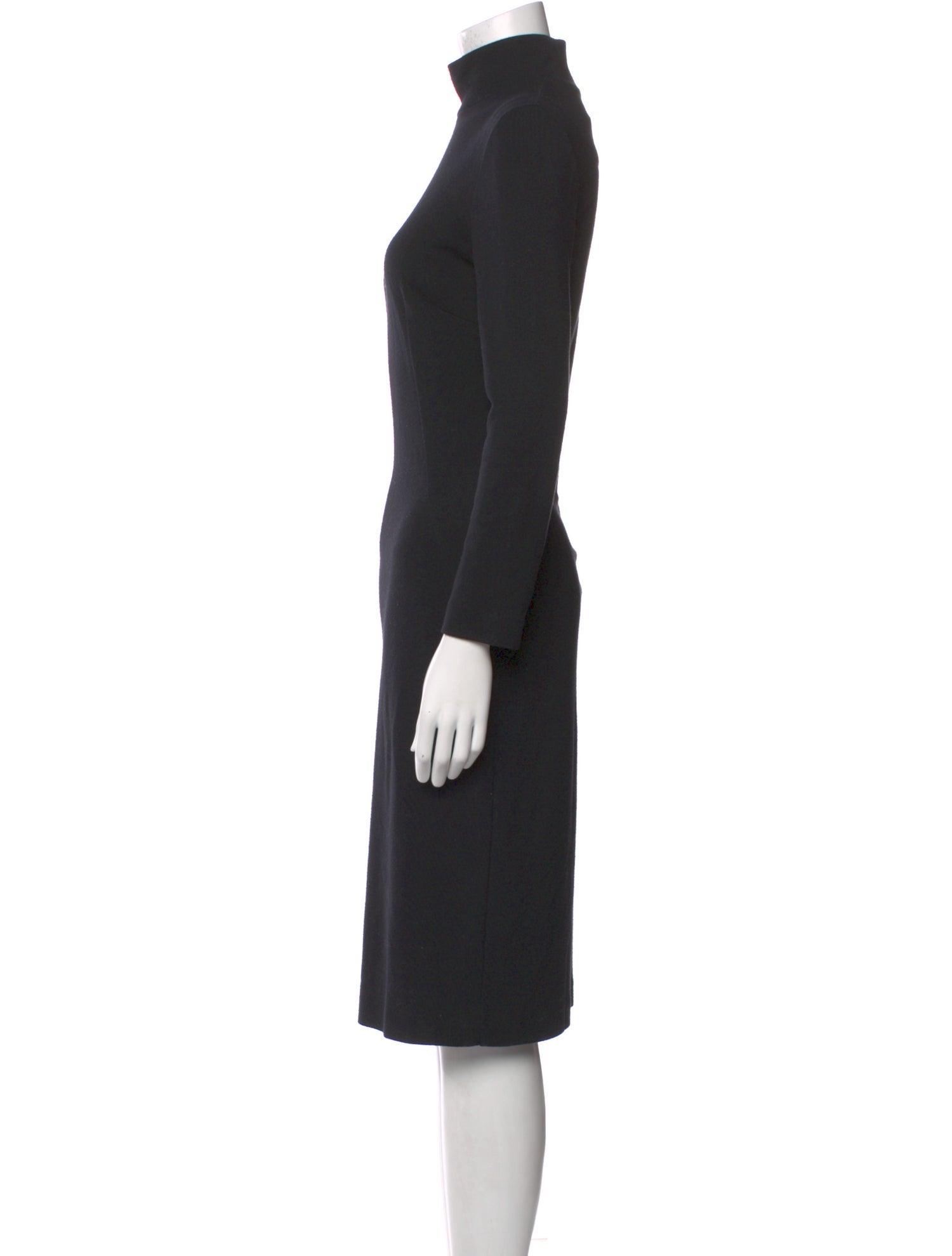 Dolce & Gabbana Turtleneck Midi Length Dress