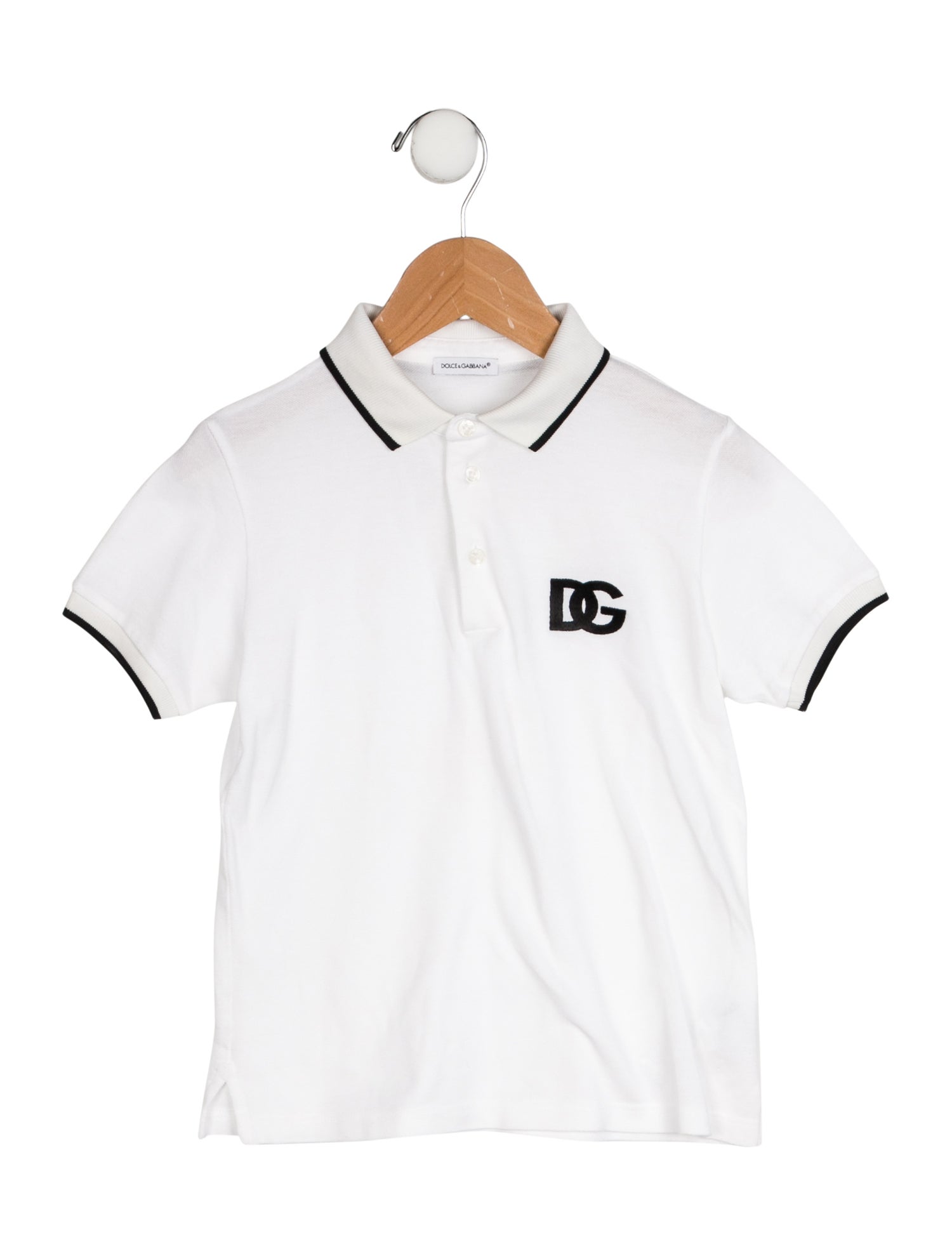 Dolce & Gabbana Embroidered Polo Top