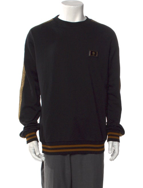 Dolce & Gabbana Striped Crew Neck Pullover