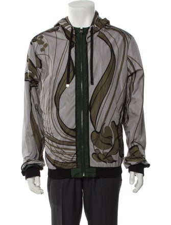 Dolce & Gabbana Printed Windbreaker