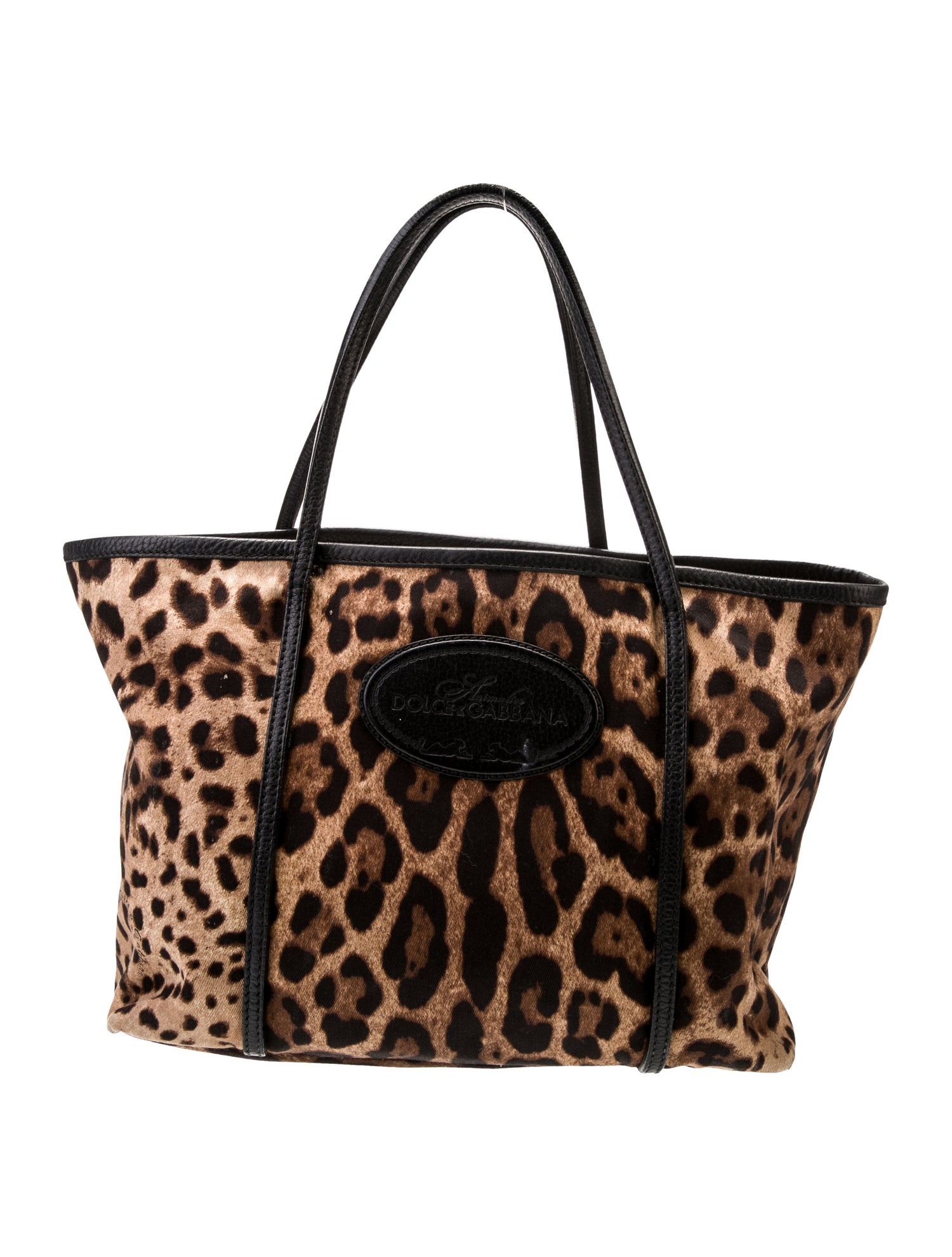 Dolce & Gabbana Canvas Top Handle Bag