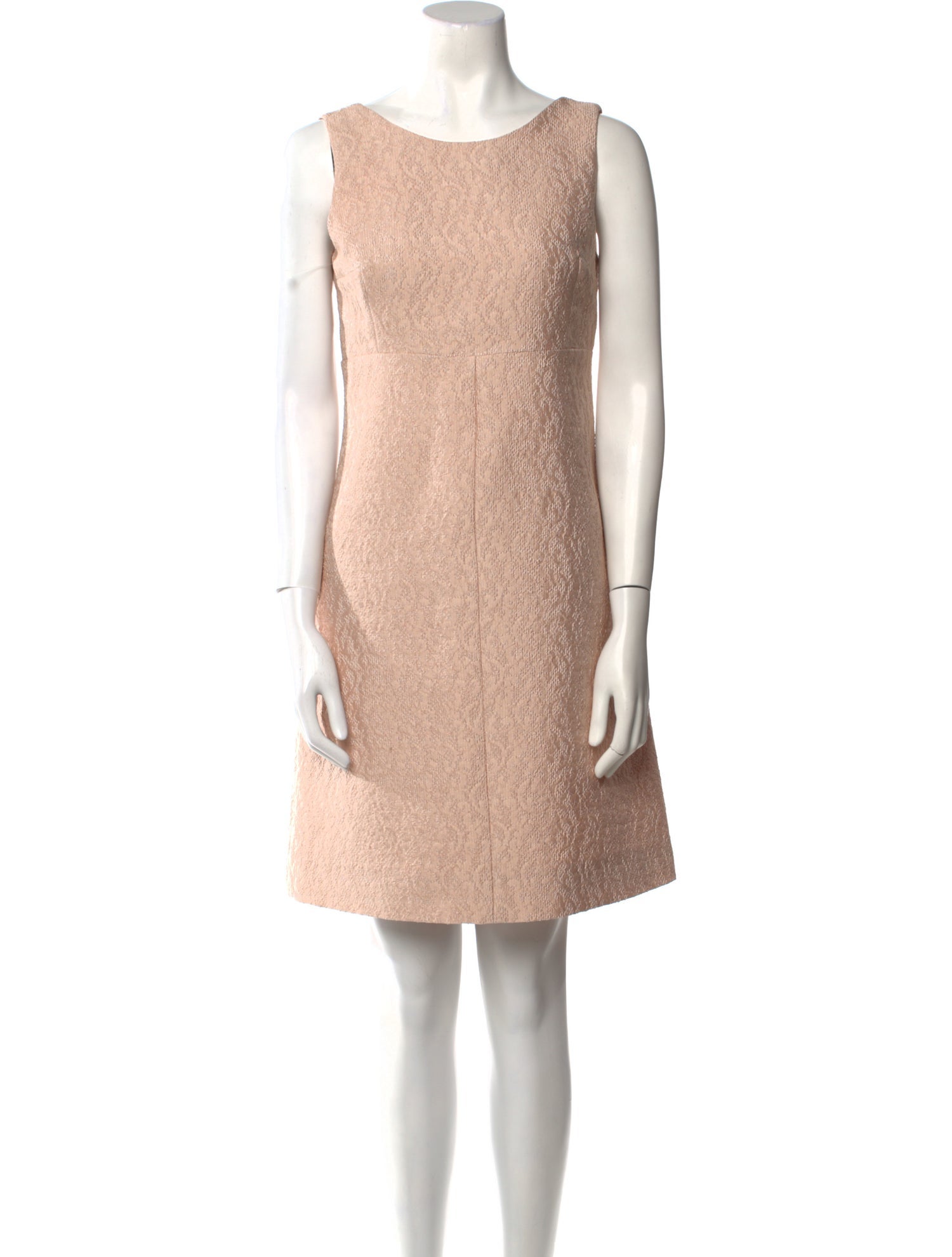 Dolce & Gabbana Bateau Neckline Mini Dress