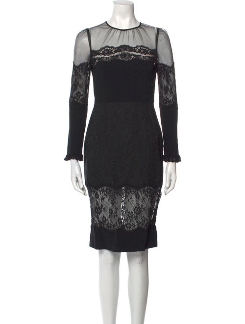 Dolce & Gabbana Nylon Knee-Length Dress
