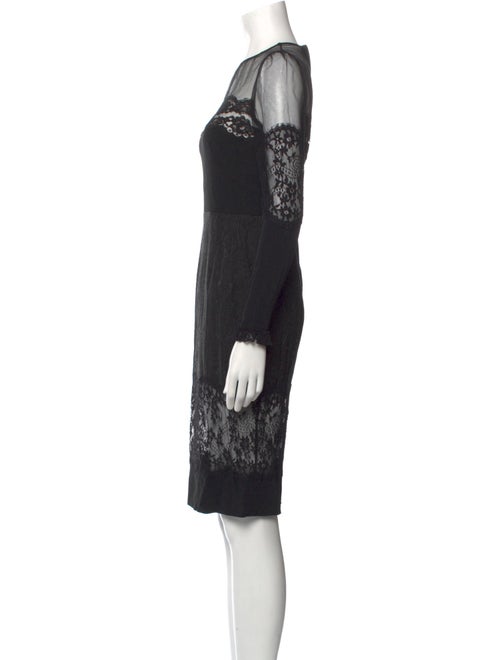 Dolce & Gabbana Nylon Knee-Length Dress