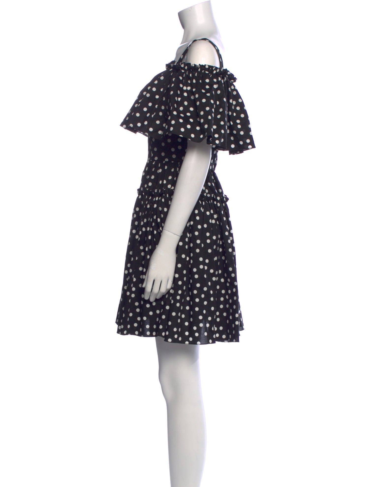 Dolce & Gabbana Polka Dot Print Mini Dress