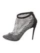 Dolce & Gabbana Mesh Crystal Embellishments Boots
