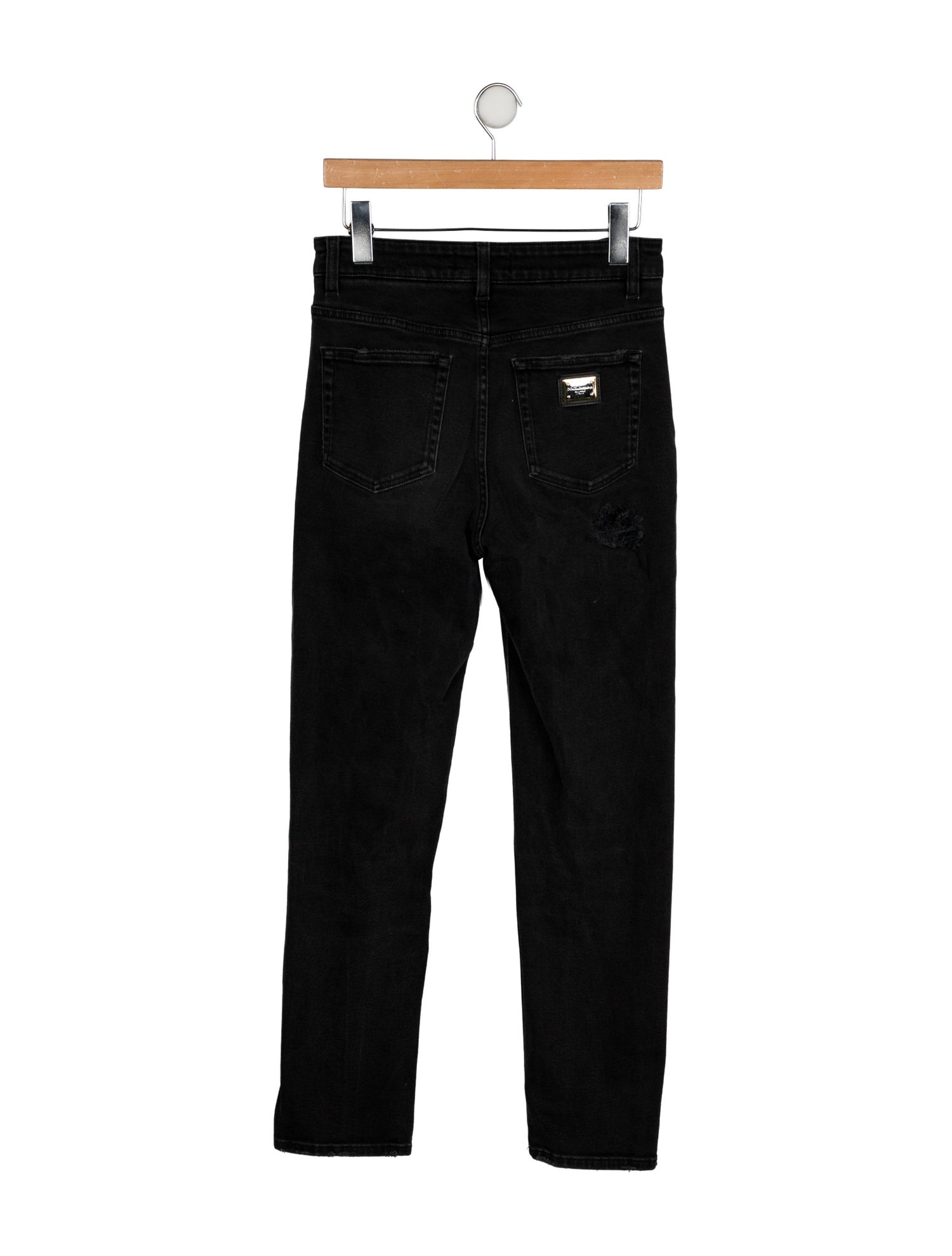 Dolce & Gabbana Mid-Rise Straight Leg Jeans